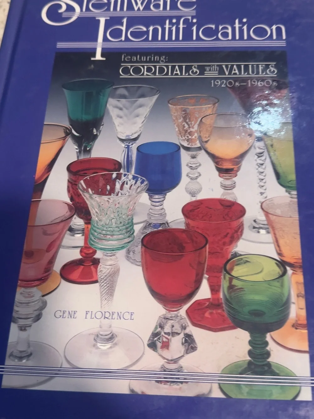 Silver & Glass Reference Book - Blue and Gold price book